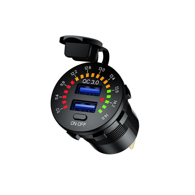 Led Display Fast Car Dual USB Charger - Image 6