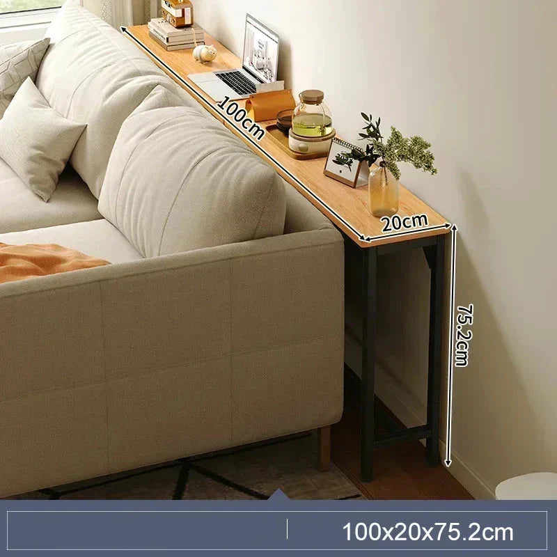 Sofa Gap Table Narrow Modern Space-Saving Table - Image 12