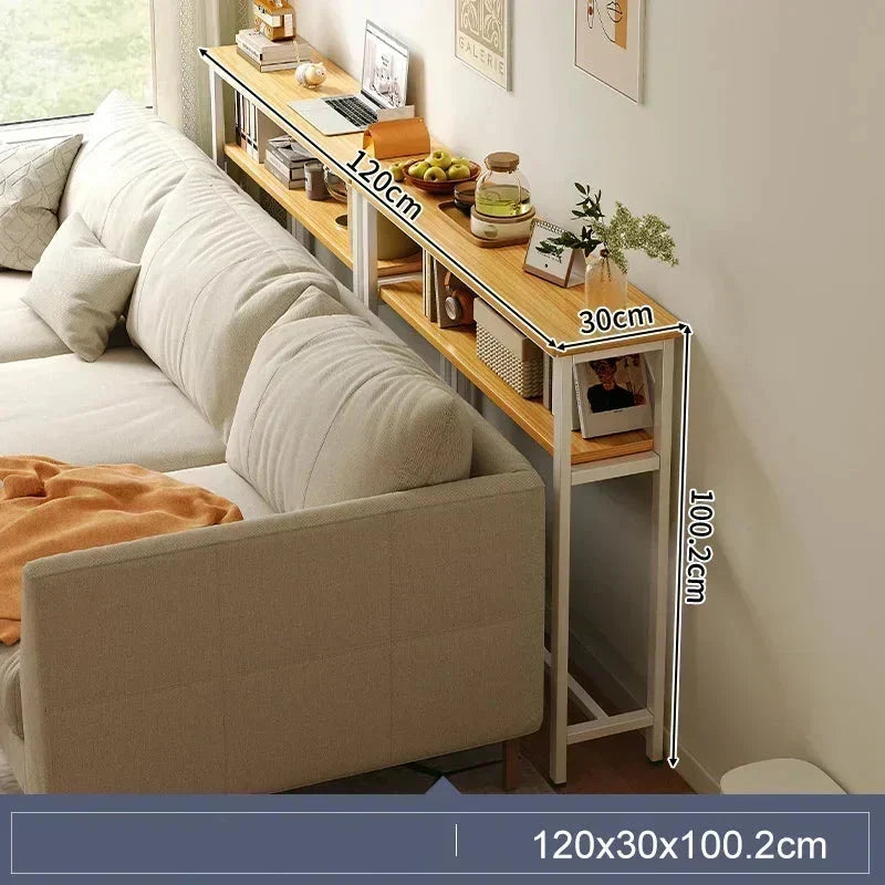 Sofa Gap Table Narrow Modern Space-Saving Table - Image 11
