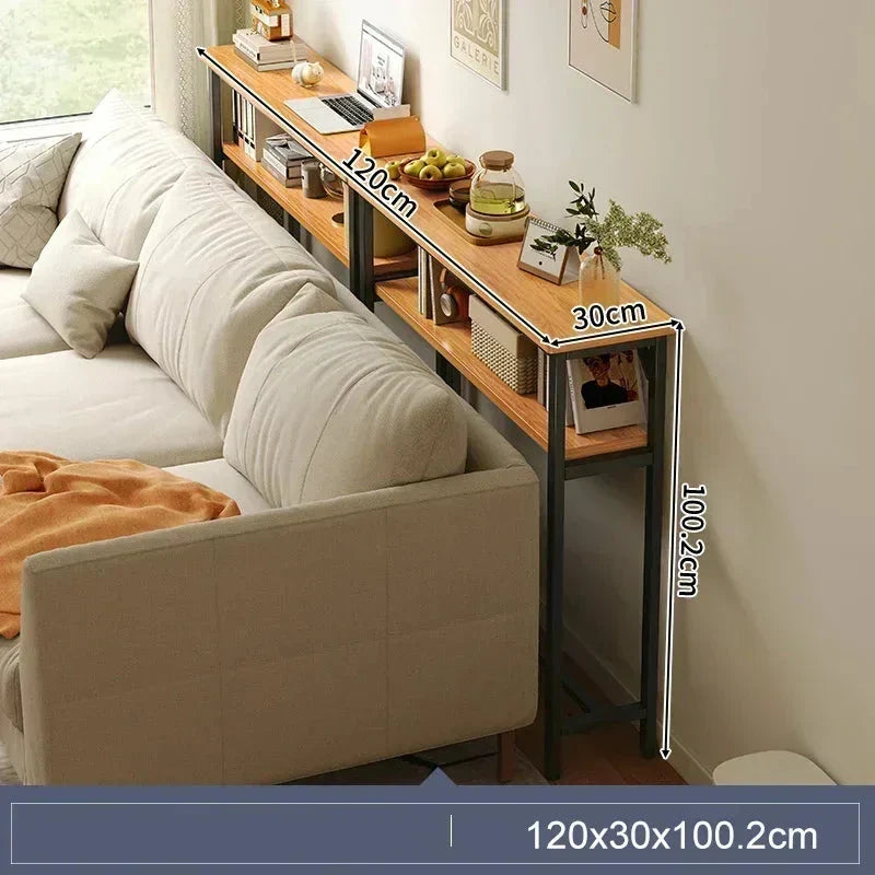 Sofa Gap Table Narrow Modern Space-Saving Table - Image 14