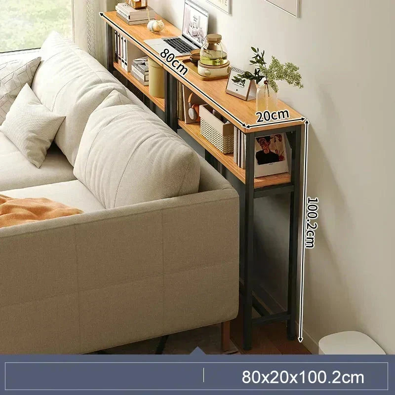 Sofa Gap Table Narrow Modern Space-Saving Table - Image 19