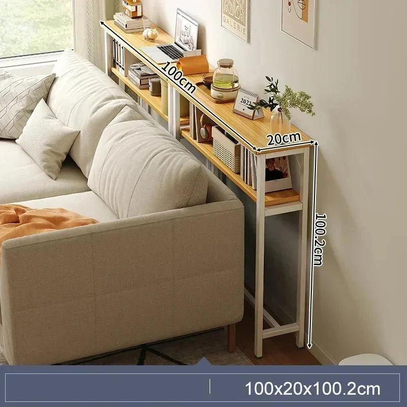 Sofa Gap Table Narrow Modern Space-Saving Table - Image 21