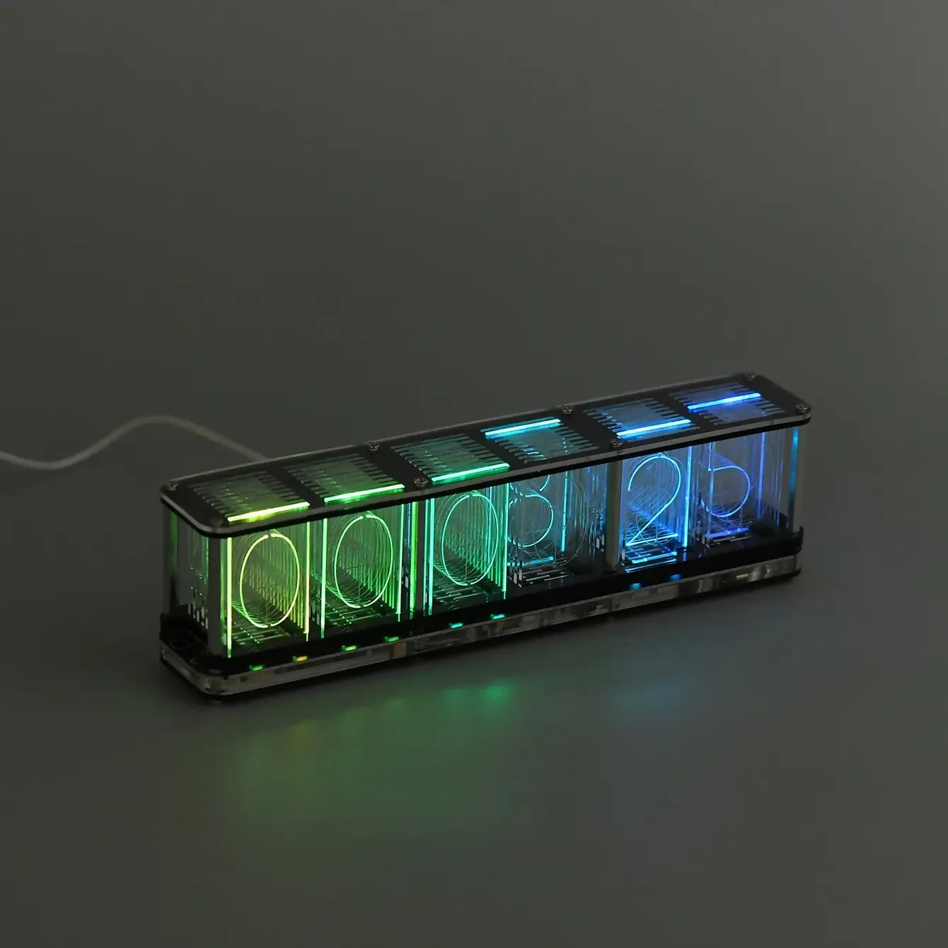 RGB TUBE CLOCK